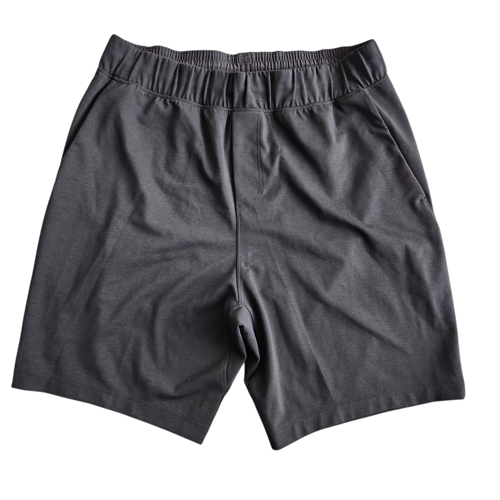 Lululemon Connector Short Men's XL Charcoal Gray Lounge Pockets Comfort Gym Golf